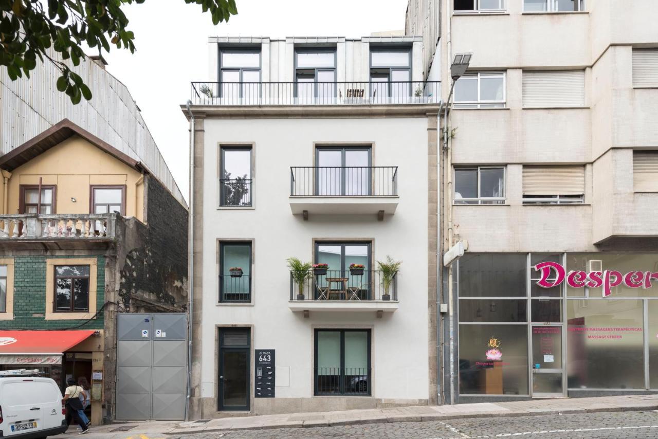 Lovelystay - Central Flat W/ Ac & Balcony Porto Exterior foto